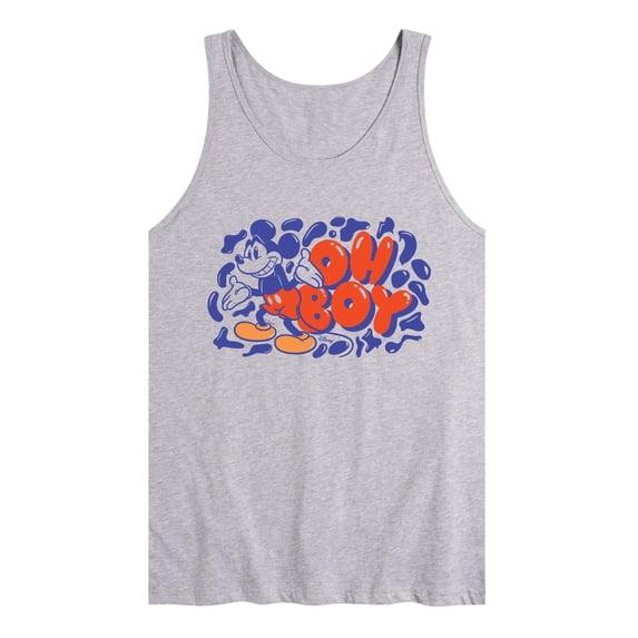Disney - Mickey Oh Boy - Men's Sleeveless Graphic Tank Top