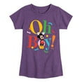 thumbnail image 1 of Disney - Mickey Oh Boy - Toddler & Youth Girls Short Sleeve Graphic T-Shirt, 1 of 5