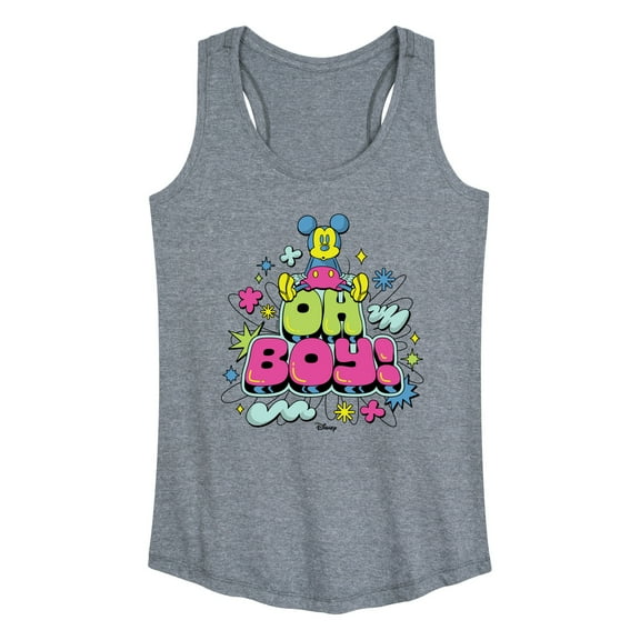 Disney - Mickey Oh Boy - Women's Racerback Tank Top