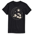 thumbnail image 1 of Disney - Mickey On Celestial Moon - Men's Short Sleeve Graphic T-Shirt, 1 of 4