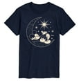 thumbnail image 1 of Disney - Mickey On Celestial Moon - Men's Short Sleeve Graphic T-Shirt, 1 of 4