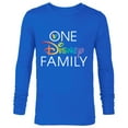 thumbnail image 1 of Disney Mickey One Disney Family Pride - Long Sleeve T-Shirt for Men - Customized-Royal, 1 of 5