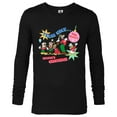 thumbnail image 1 of Disney Mickey & Pals Christmas Holiday Team Nice…and Naughty - Long Sleeve T-Shirt for Men - Customized-Black, 1 of 5