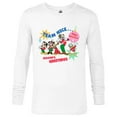 thumbnail image 1 of Disney Mickey & Pals Christmas Holiday Team Nice…and Naughty - Long Sleeve T-Shirt for Men - Customized-White, 1 of 5