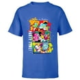 thumbnail image 1 of Disney Mickey & Pals Color Blast It’s My Birthday Party Time - Short Sleeve T-Shirt for Kids - Customized-Royal, 1 of 5