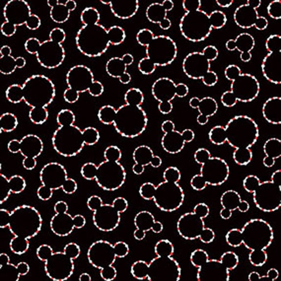 Disney Mickey Paper 12"X12"-Beaded Heads Foil