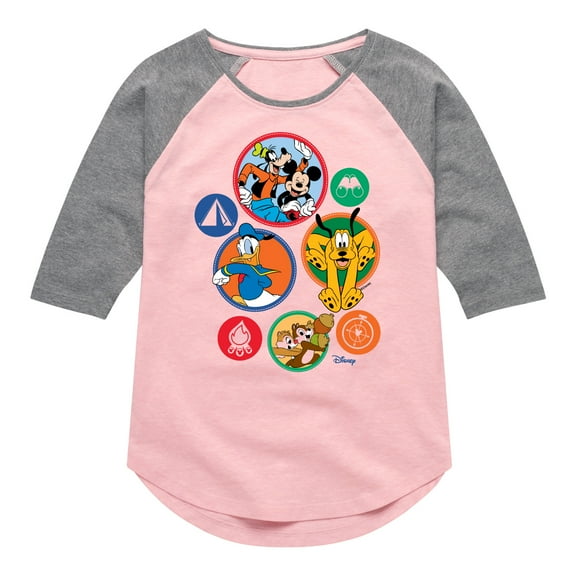 Disney - Mickey Patches - Toddler & Youth Girls Fleece Dress