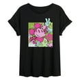 thumbnail image 1 of Disney - Mickey Peace Sign - Women's Oversized T-Shirt, 1 of 5
