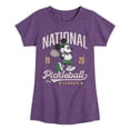 thumbnail image 1 of Disney - Mickey Pickleball League - Toddler & Youth Girls Short Sleeve Graphic T-Shirt, 1 of 5