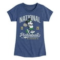 thumbnail image 1 of Disney - Mickey Pickleball League - Toddler & Youth Girls Short Sleeve Graphic T-Shirt, 1 of 5