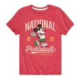 thumbnail image 1 of Disney - Mickey Pickleball League - Toddler & Youth Short Sleeve Graphic T-Shirt, 1 of 5