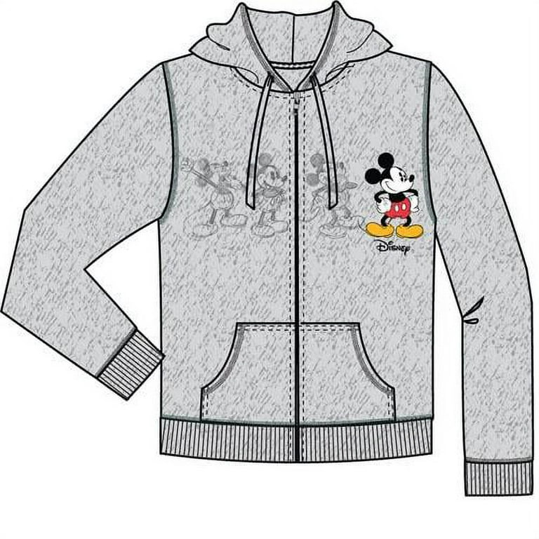 Women's and Women's Plus Mickey & Minnie Mouse Zip Hoodie
