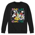 thumbnail image 1 of Disney - Mickey, Pluto, Minnie, Donald Duck, Goofy & Daisy - Crowded Photo - Men's Crew Neck Fleece Pullover, 1 of 5