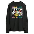 thumbnail image 1 of Disney - Mickey, Pluto, Minnie, Donald Duck, Goofy & Daisy - Crowded Photo - Men's Long Sleeve T-Shirt, 1 of 5