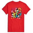 thumbnail image 1 of Disney - Mickey Pop Art Letters - Men's Short Sleeve Graphic T-Shirt, 1 of 4