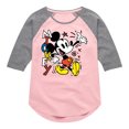 thumbnail image 1 of Disney - Mickey Pop - Toddler & Youth Girls Raglan Graphic T-Shirt, 1 of 4