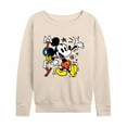 thumbnail image 1 of Disney - Mickey Pop - Women's Lightweight French Terry Long Sleeve Shirt, 1 of 5
