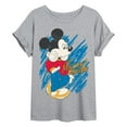 thumbnail image 1 of Disney - Mickey Pose Oversized - Womens Oversized Graphic T-Shirt, 1 of 4