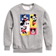 thumbnail image 1 of Disney - Mickey Pose  - Toddler & Youth Crewneck Fleece Sweatshirt, 1 of 5