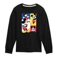 thumbnail image 1 of Disney - Mickey Pose  - Toddler & Youth Long Sleeve Graphic T-Shirt, 1 of 5