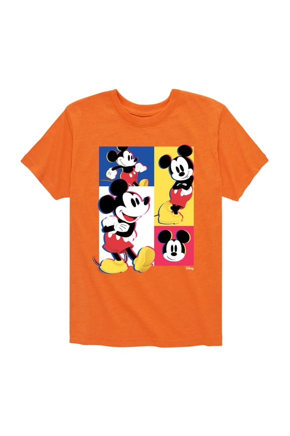 - Mickey Pose - Toddler & Youth Short Sleeve Graphic T-Shirt