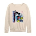 thumbnail image 1 of Disney - Mickey Press Start - Women's Lightweight French Terry Long Sleeve Shirt, 1 of 5