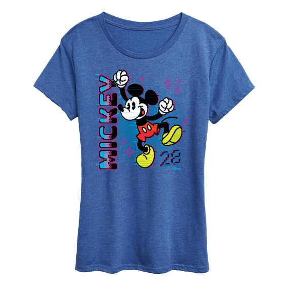 Disney - Mickey Press Start - Women's Short Sleeve Graphic T-Shirt