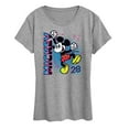 thumbnail image 1 of Disney - Mickey Press Start - Women's Short Sleeve Graphic T-Shirt, 1 of 5