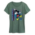 thumbnail image 1 of Disney - Mickey Press Start - Women's Short Sleeve Graphic T-Shirt, 1 of 5