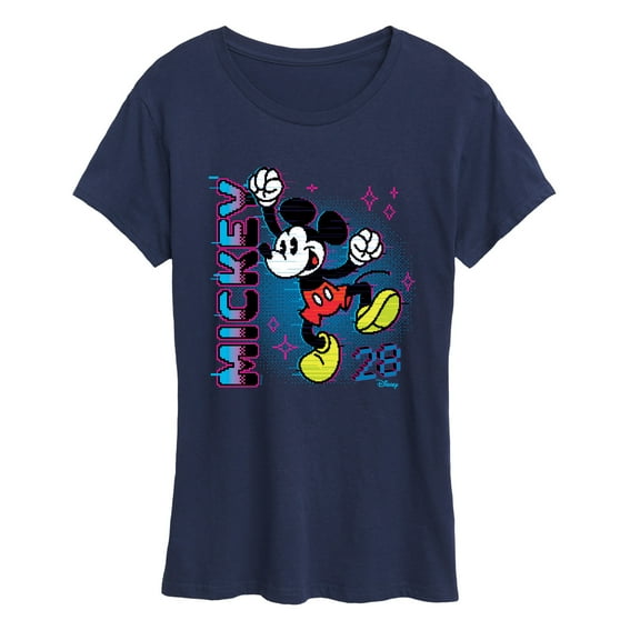 Disney - Mickey Press Start - Women's Short Sleeve Graphic T-Shirt