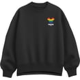 thumbnail image 1 of Disney - Mickey Pride Women's Oversized Fleece Crew Sweatshirt, 1 of 4