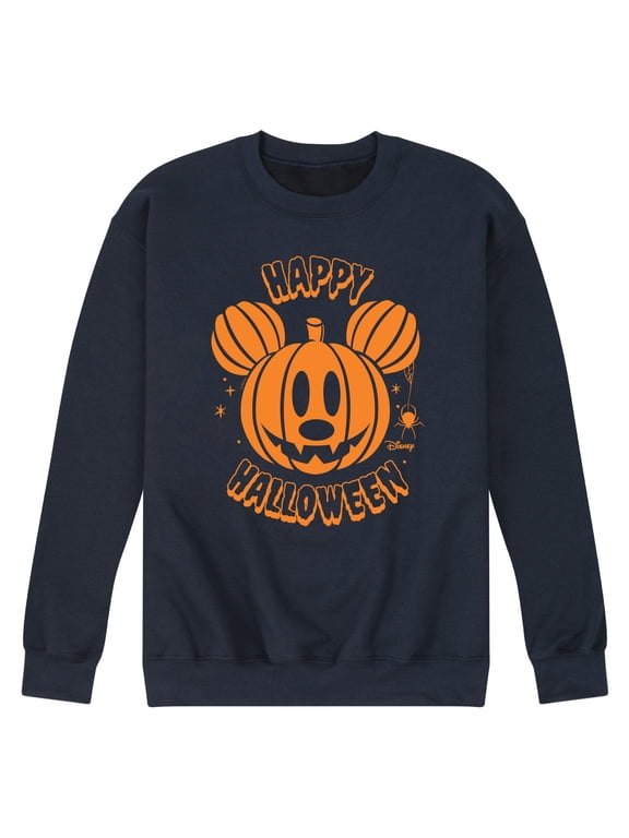 - Mickey Pumpkin Men's Graphic Fleece Sweatshirt