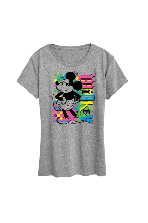 - Mickey Punk Light - Women's Short Sleeve Graphic T-Shirt