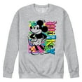 thumbnail image 1 of Disney - Mickey Punk - Men's Crew Neck Fleece Pullover, 1 of 5