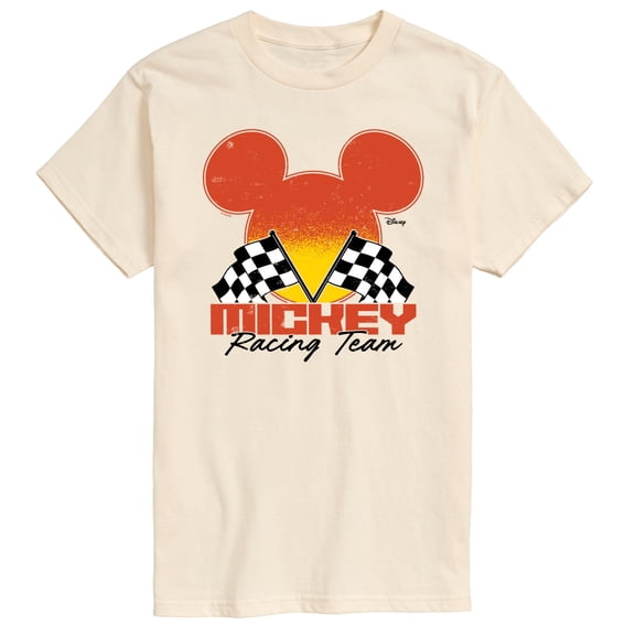 Disney - Mickey Racing Team - Men's Short Sleeve Graphic T-Shirt