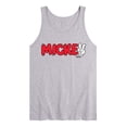 thumbnail image 1 of Disney - Mickey Red Hand Peace Sign - Men's Jersey Tank Top, 1 of 3
