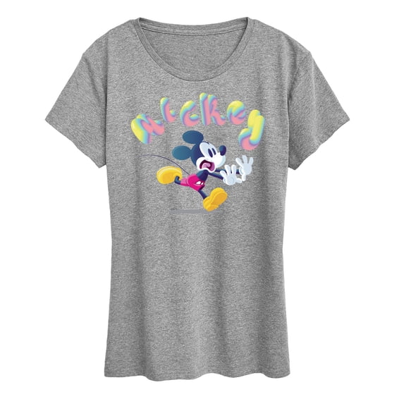 Disney - Mickey Run - Women's Short Sleeve Graphic T-Shirt