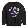 thumbnail image 1 of Disney - Mickey Run Boys' Graphic Long Sleeve Fleece Sweatshirt, 1 of 5