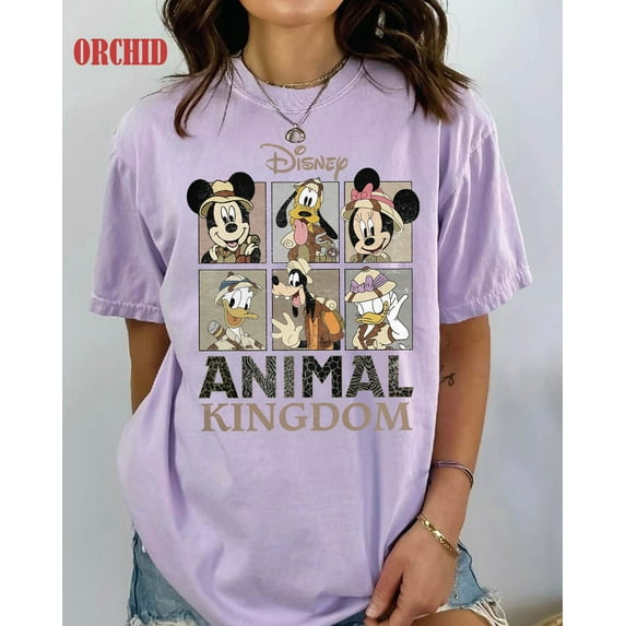 Disney Mickey Safari Comfort Colors T-Shirt For Men Women, Retro Disney Animal Kingdom Mickey and Friends Shirt, Vintage Safari Mode Shirt Hakuna Matata Shirt