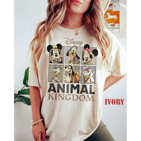 Disney Mickey Safari Comfort Colors T-Shirt For Men Women, Retro Disney Animal Kingdom Mickey and Friends Shirt, Vintage Safari Mode Shirt Hakuna Matata Shirt