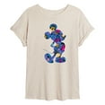 thumbnail image 1 of Disney - Mickey Silhouette Expressive Pattern - Women's Oversized T-Shirt, 1 of 5