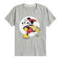 thumbnail image 1 of Disney - Mickey Skating Christmas - Toddler & Youth Short Sleeve Graphic T-Shirt, 1 of 5