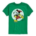 thumbnail image 1 of Disney - Mickey Skating Christmas - Toddler & Youth Short Sleeve Graphic T-Shirt, 1 of 5