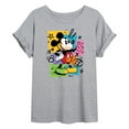 thumbnail image 1 of Disney - Mickey Sketch - Women's Oversized T-Shirt, 1 of 5