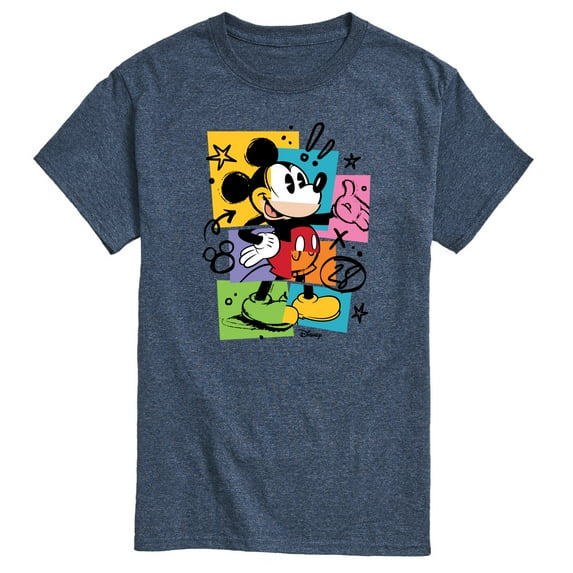 Disney - Mickey Sketch - Men's Short Sleeve Graphic T-Shirt