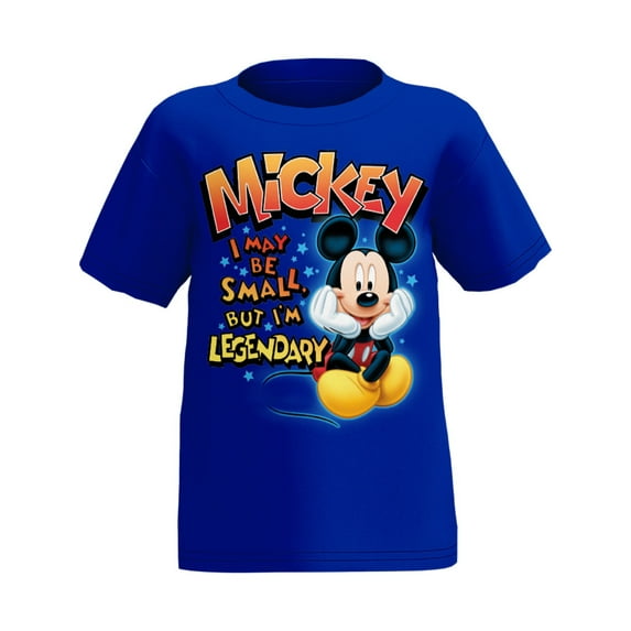 Disney Mickey Mouse Legendary Toddler Tee Shirt, 2T-4T (Boy's)