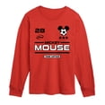 thumbnail image 1 of Disney - Mickey Soccer Jersey - Youth Boys Long Sleeve Graphic T-Shirt, 1 of 4