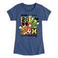 thumbnail image 1 of Disney - Mickey Soccer - Toddler & Youth Girls Short Sleeve Graphic T-Shirt, 1 of 5
