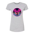 thumbnail image 1 of Disney - Mickey Sphere  - Juniors Fitted Graphic T-Shirt, 1 of 5