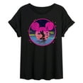 thumbnail image 1 of Disney - Mickey Sphere  - Juniors Ideal Flowy Muscle T-Shirt, 1 of 5
